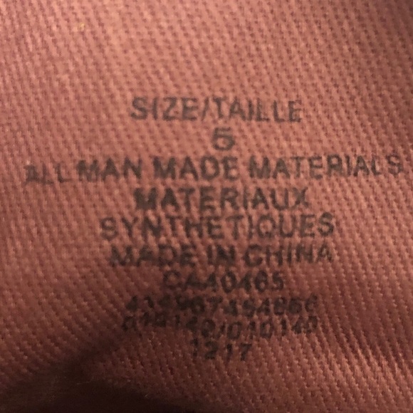 - Little Girls Pink Sparkle Boots. Size 5 - Picture 5 of 5